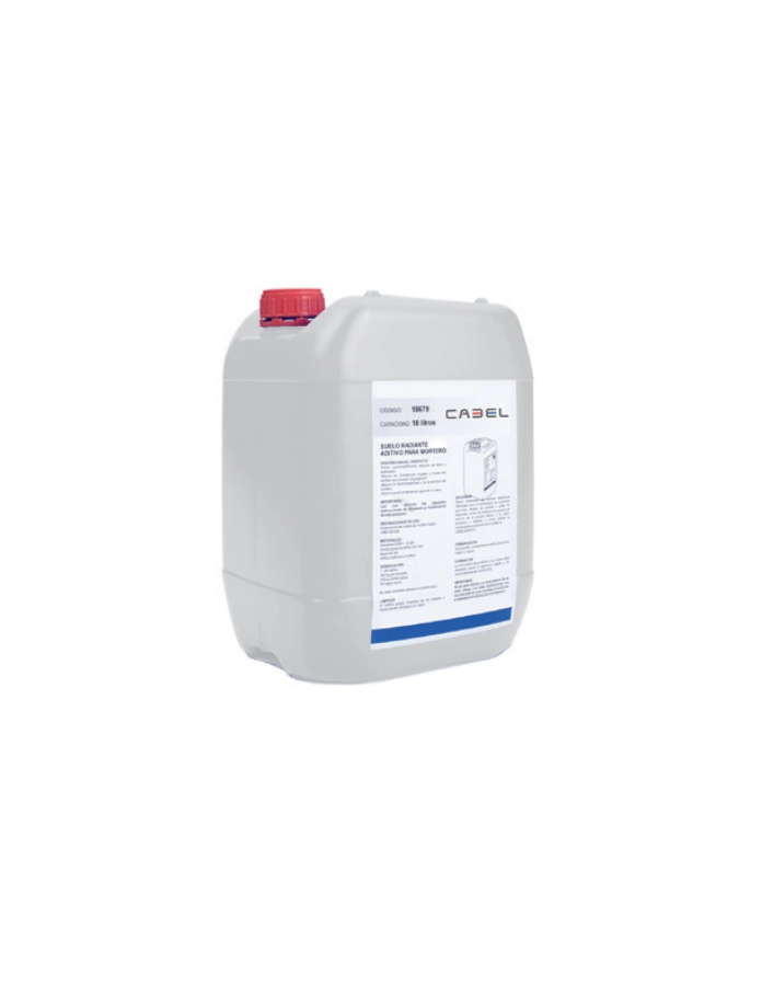 Aditivo para mortero Suelo Radiante CABEL Garrafa 10 l 8436569422601 Cabel
