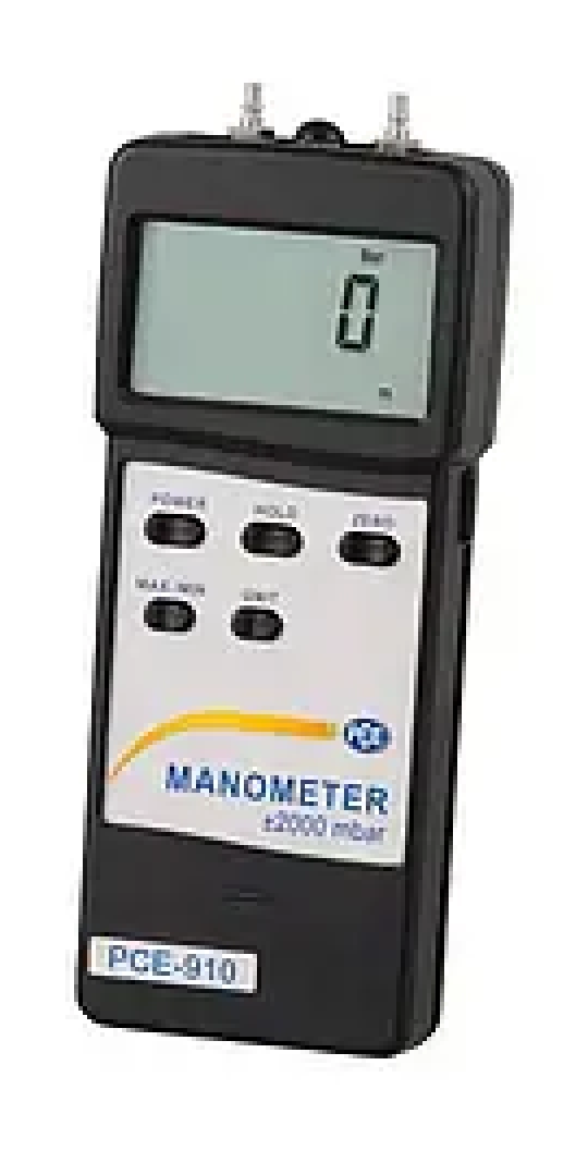 Manómetro para aire y líquidos PCE-910