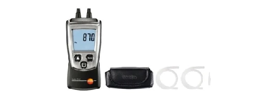 Manómetro diferencial testo 510 - Set para la medición de presión diferencial en sistemas HVAC