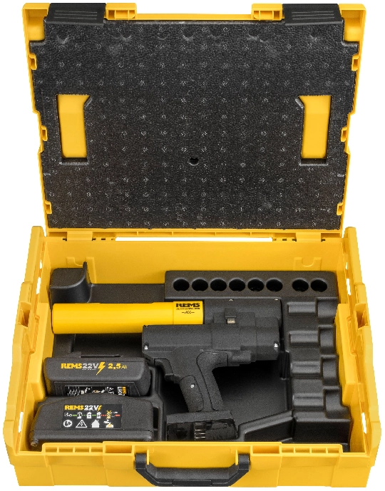 Producto REMS Ax-Press 25 L 22V ACC Basic-Pack L-Boxx