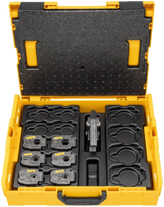 Producto REMS Anillo prensar S Set BMP 1/4+3/8+1/2+5/8+3/4+7/8" Z8 L-Boxx