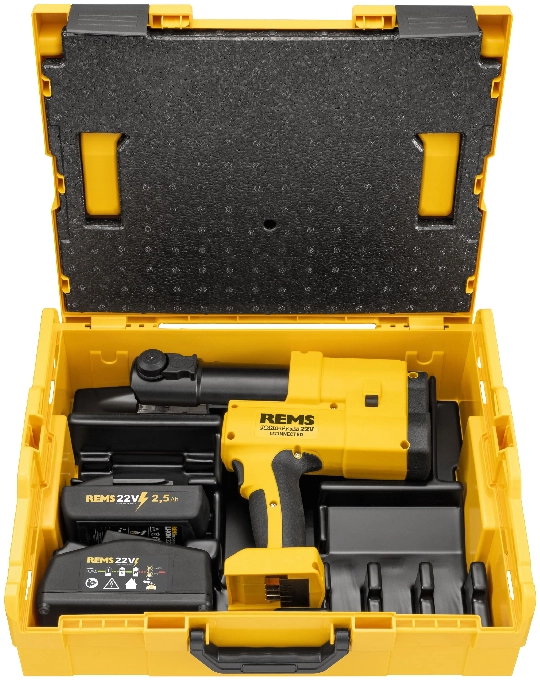 Producto REMS Akku-Press 22V Connected Basic-Pack L-Boxx