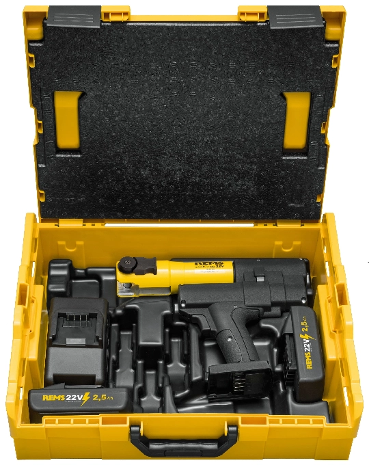 Producto REMS Mini-Press 22V ACC Basic-Pack L-Boxx + Akku 2´5 Ah