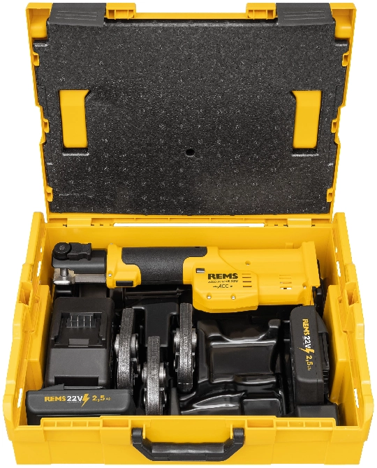 Producto REMS Mini-Press S 22V ACC Set K16/P18+K/20+K/25 L-Boxx + Akku