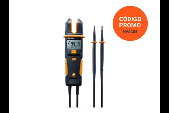 Producto Comprobador de tensión y corriente testo 755-2 - Con test de fase unipolar