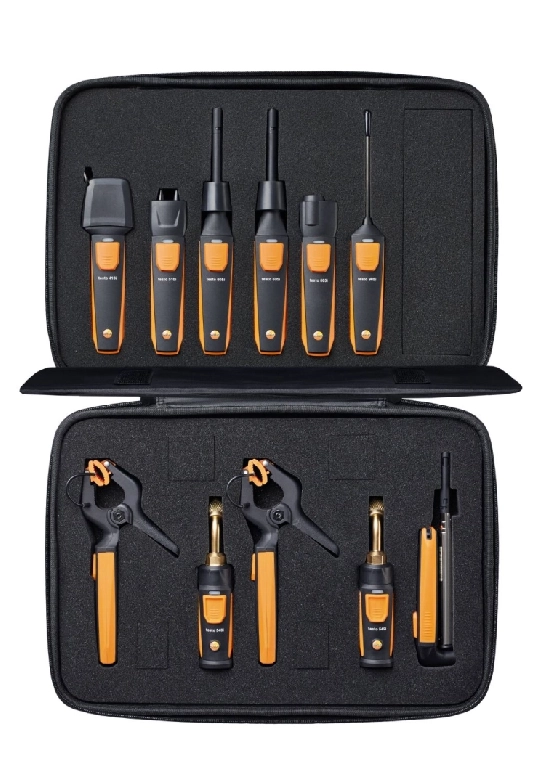 Full set testo Smart Probes para HVAC/R