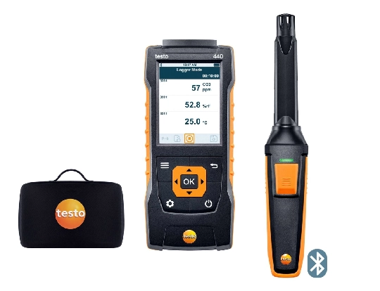 Set de CO2 testo 440 con Bluetooth