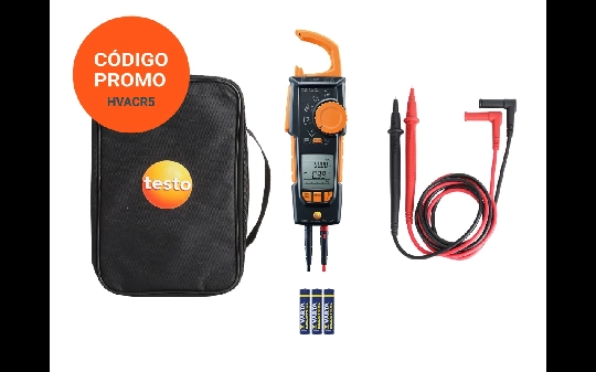 Pinza vatimétrica testo 770-3 - Con Bluetooth y conectividad a App