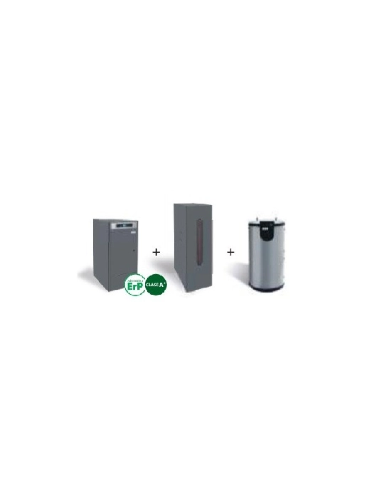 Pack caldera biomasa Domusa BioClass IC Unit BC 25 BT DUO 250 8435134852492 Domusa