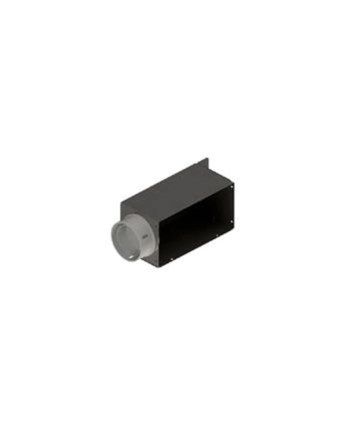 Té 1 conexión Siber Pure Air lateral rejilla rectangular Ø75 8445422011166 Siber