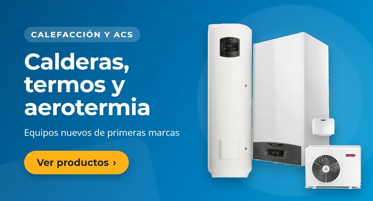 Calderas, termos y aerotermia